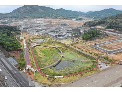 광주 남구 도시첨단산업단지 조경공사...